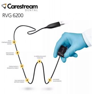 RVG 6200  a Carestream legújabb fejlesztése, újragondolt ergonómiai kivitelben és verhetetlen  24 vp/mm felbontással - Intraorális képalkotás - fogászati berendezések
