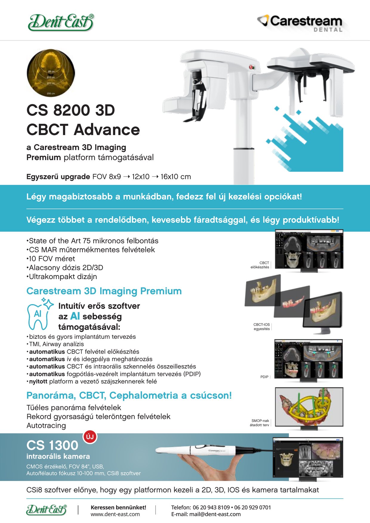 CS 8200 3D CBCT Advance – szórólap